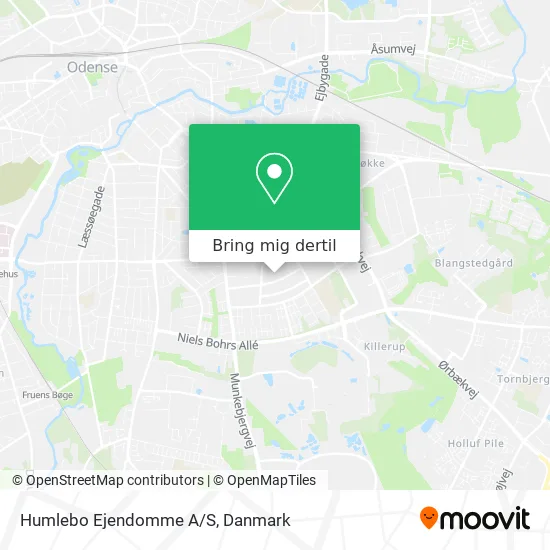 Humlebo Ejendomme A/S kort