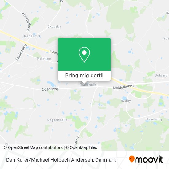 Dan Kurér / Michael Holbech Andersen kort
