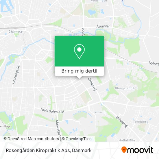 Rosengården Kiropraktik Aps kort