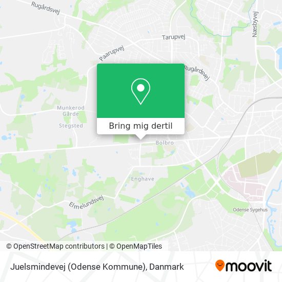 Juelsmindevej (Odense Kommune) kort