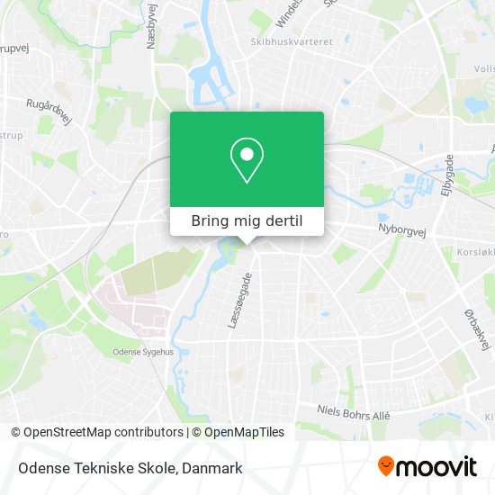 Odense Tekniske Skole kort