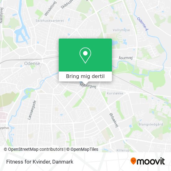 Fitness for Kvinder kort