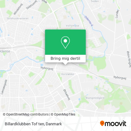 Billardklubben Tof ten kort
