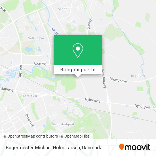 Bagermester Michael Holm Larsen kort