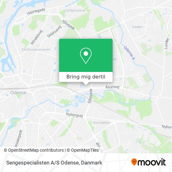 Sengespecialisten A/S Odense kort