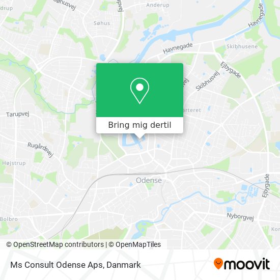 Ms Consult Odense Aps kort