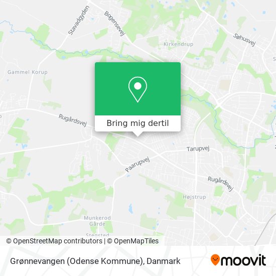 Grønnevangen (Odense Kommune) kort