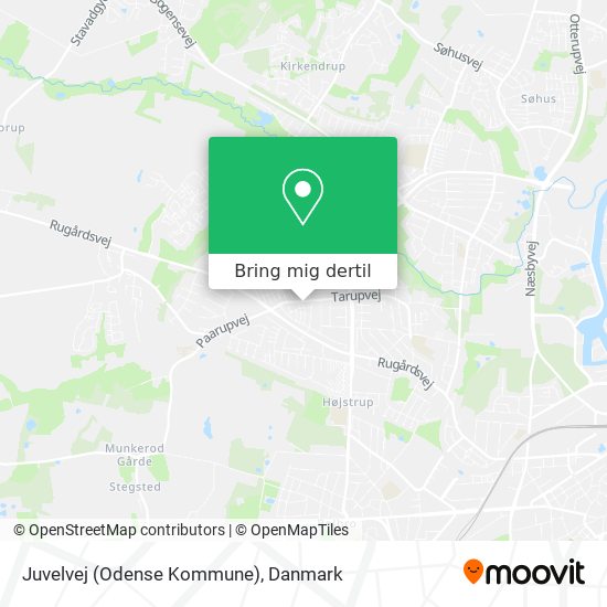 Juvelvej (Odense Kommune) kort