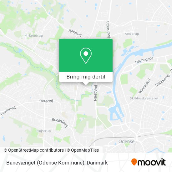 Banevænget (Odense Kommune) kort