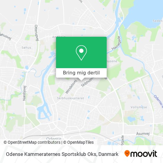 Odense Kammeraternes Sportsklub Oks kort