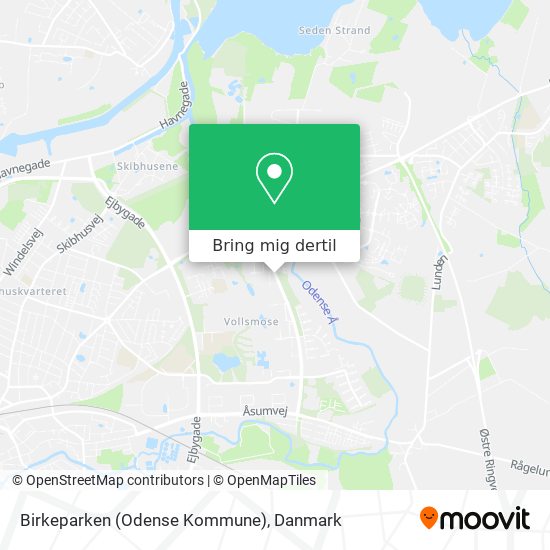 Birkeparken (Odense Kommune) kort