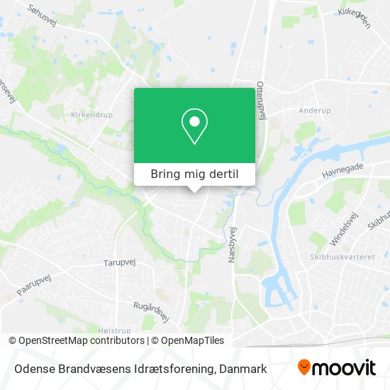 Odense Brandvæsens Idrætsforening kort