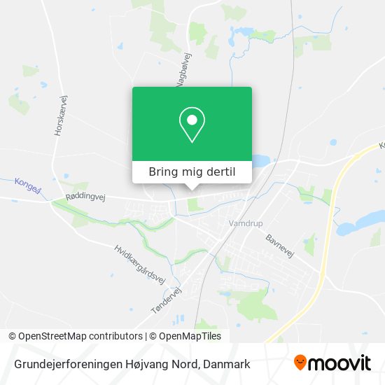 Grundejerforeningen Højvang Nord kort