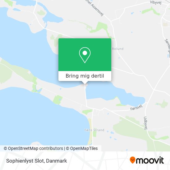 Sophienlyst Slot kort