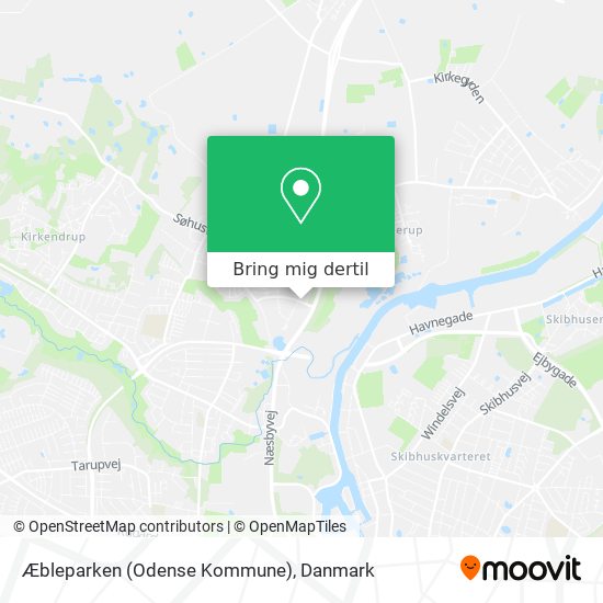 Æbleparken (Odense Kommune) kort