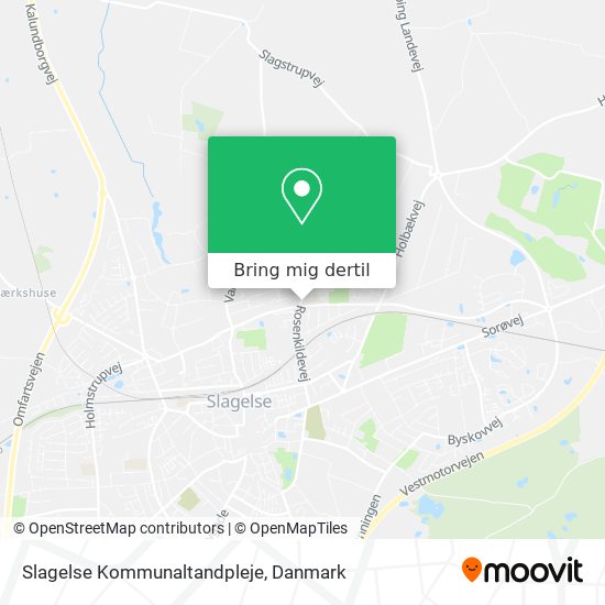 Slagelse Kommunaltandpleje kort