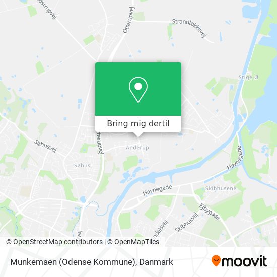 Munkemaen (Odense Kommune) kort