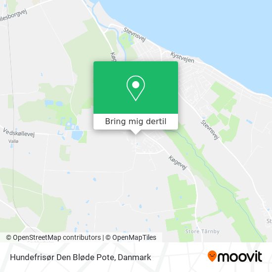 Hundefrisør Den Bløde Pote kort