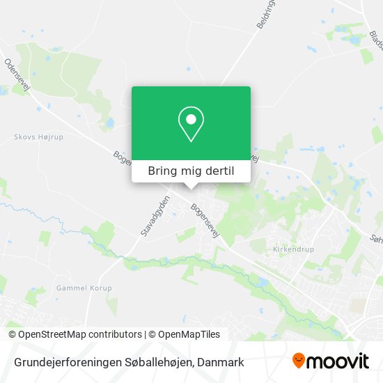 Grundejerforeningen Søballehøjen kort