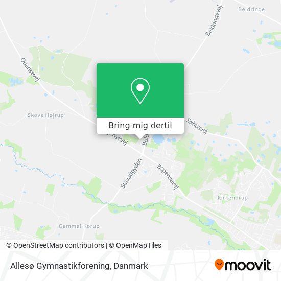 Allesø Gymnastikforening kort