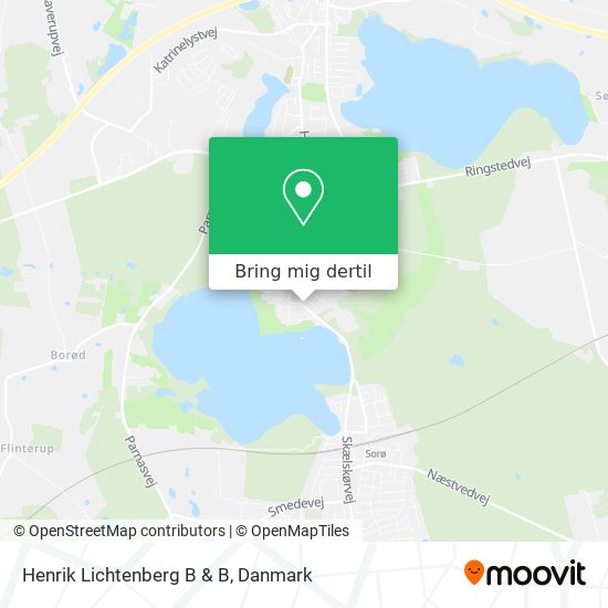 Henrik Lichtenberg B & B kort