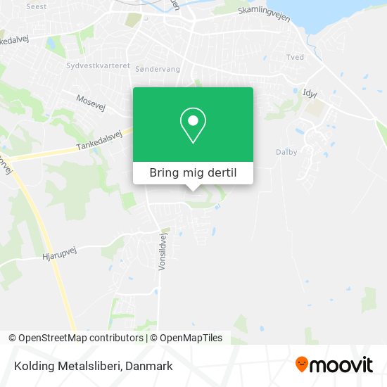 Kolding Metalsliberi kort