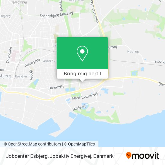 Jobcenter Esbjerg, Jobaktiv Energivej kort