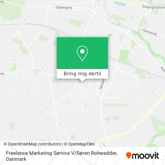 Freelance Marketing Service V / Søren Rohwedder kort