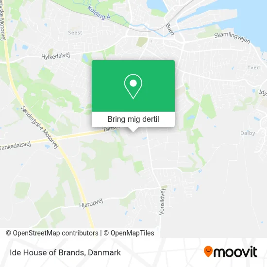 Ide House of Brands kort