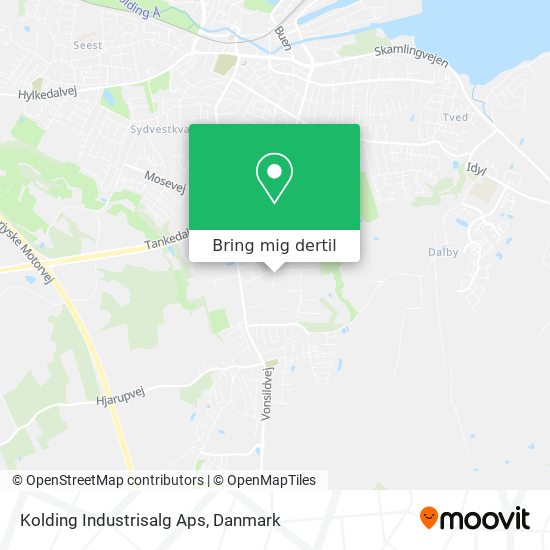 Kolding Industrisalg Aps kort