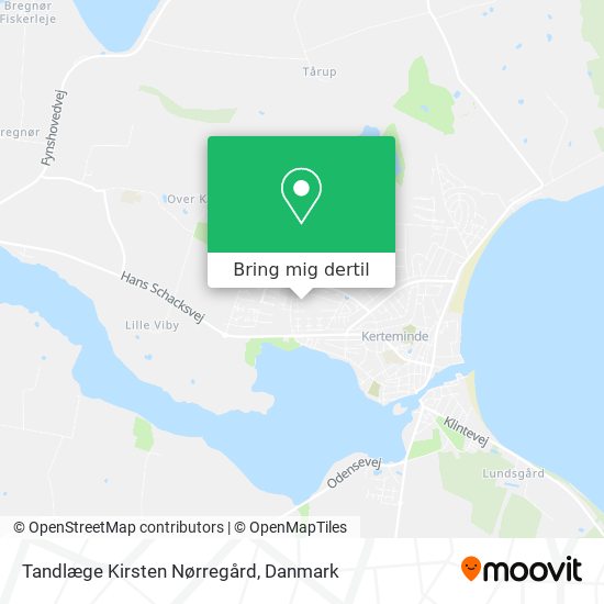 Tandlæge Kirsten Nørregård kort