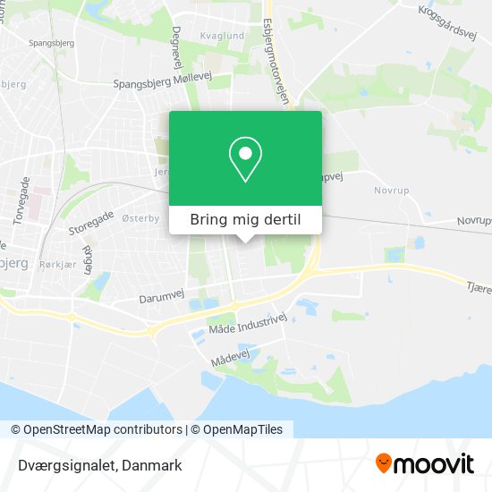 Dværgsignalet kort