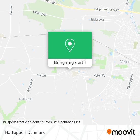 Hårtoppen kort