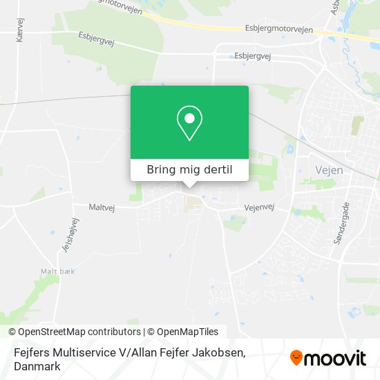 Fejfers Multiservice V / Allan Fejfer Jakobsen kort