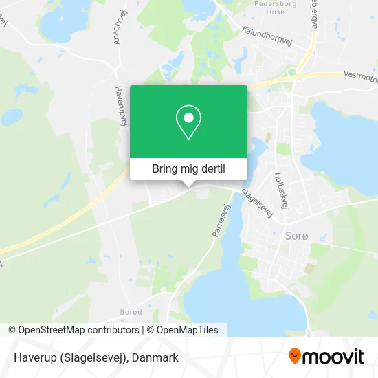 Haverup (Slagelsevej) kort