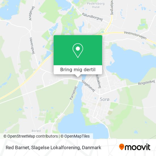 Red Barnet, Slagelse Lokalforening kort