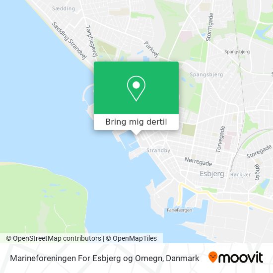 Marineforeningen For Esbjerg og Omegn kort