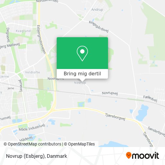 Novrup (Esbjerg) kort