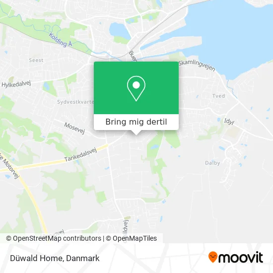 Düwald Home kort