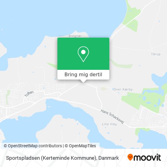Sportspladsen (Kerteminde Kommune) kort