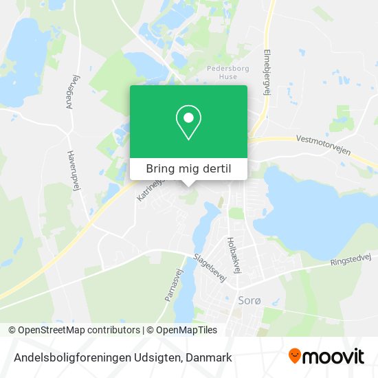 Andelsboligforeningen Udsigten kort