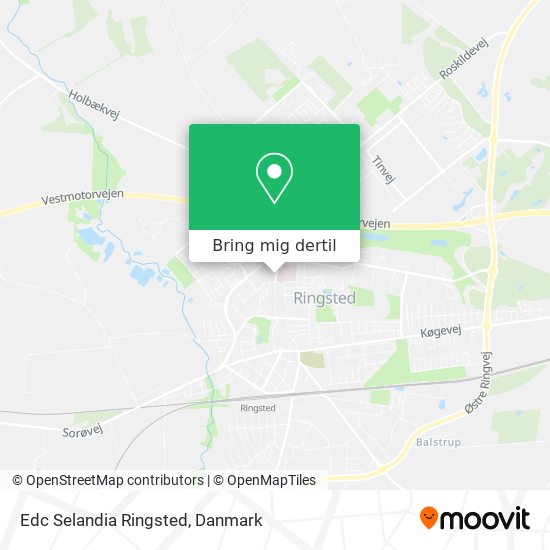 Edc Selandia Ringsted kort