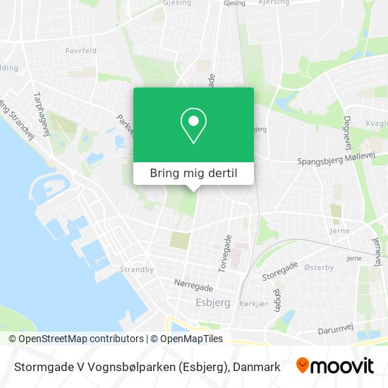 Stormgade V Vognsbølparken (Esbjerg) kort