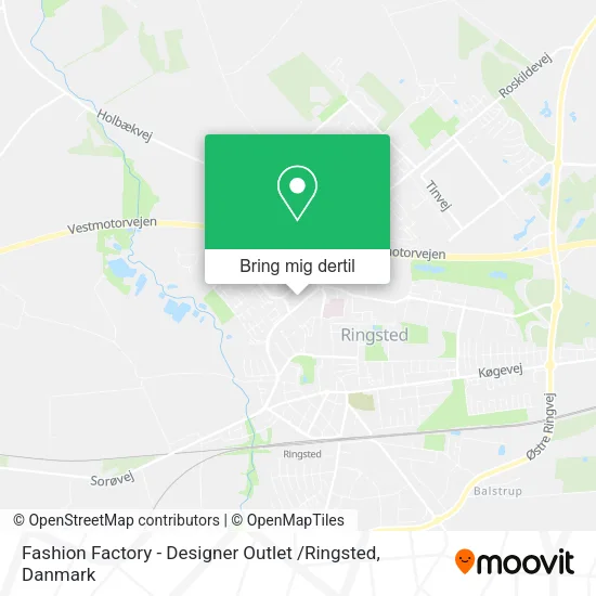 Fashion Factory - Designer Outlet /Ringsted kort