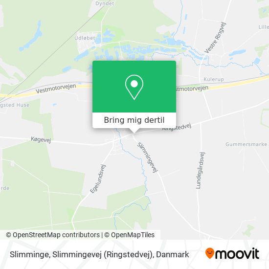 Slimminge, Slimmingevej (Ringstedvej) kort