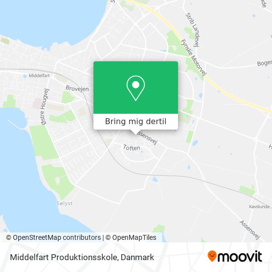 Middelfart Produktionsskole kort