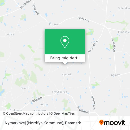 Nymarksvej (Nordfyn Kommune) kort