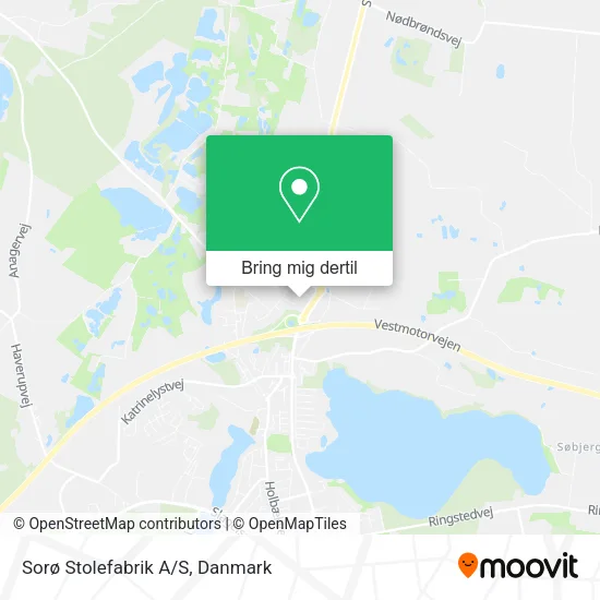 Sorø Stolefabrik A/S kort