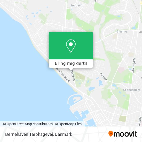 Børnehaven Tarphagevej kort