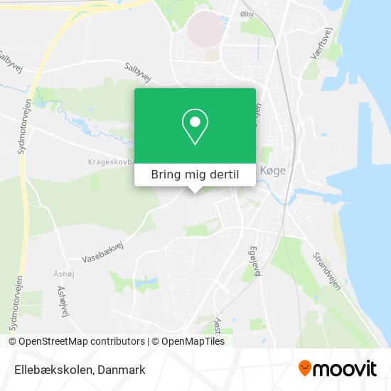 Ellebækskolen kort